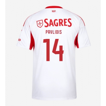 Billige Fotballdrakt Benfica Vangelis Pavlidis #14 Replika Tredjedrakt 2025-26 Kortermet